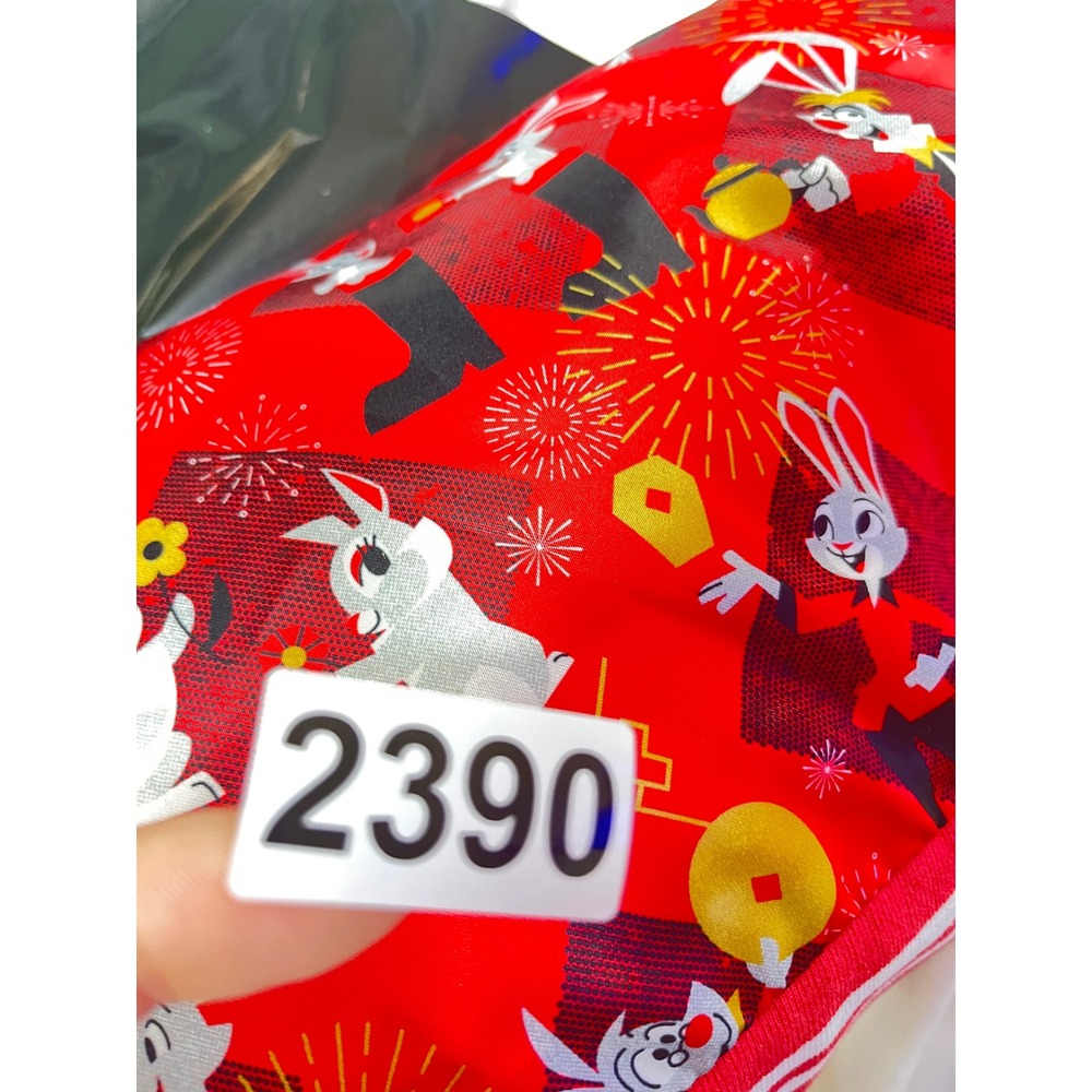 Disney Lunar New Year Year of The Rabbit Bomber Jacket Size XL/EXG Red - Picture 9 of 9